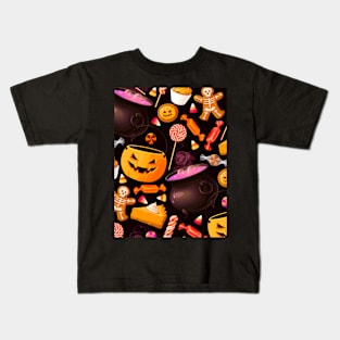 Halloween Candy Kids T-Shirt